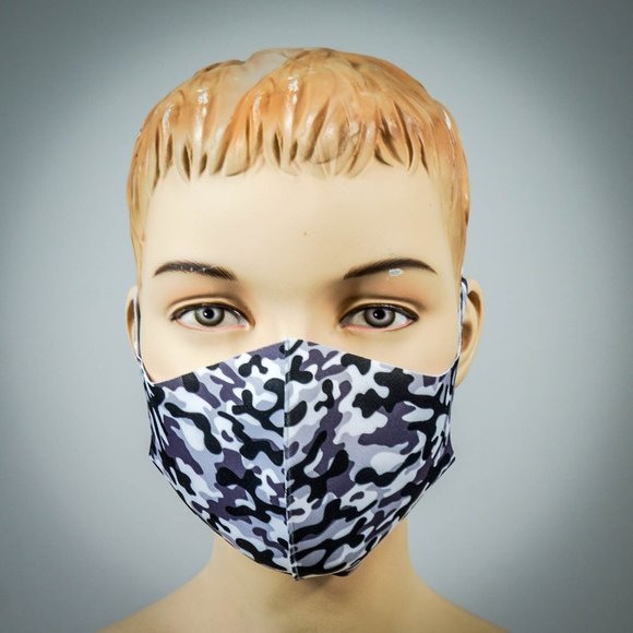 3 PACK KIDS FACE MASKS CAMOUFLAGE CAMO DESIGN - Picture 6 of 10